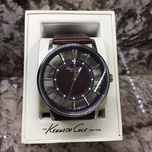 Kenneth Cole KC1781 Transparent Clear Dial Watch